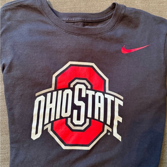 Nike Ohio State Long Sleeve Shirt - Black Size Small - Picture 3 of 4